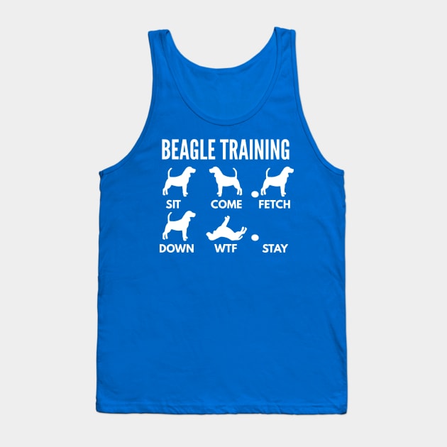 Beagle Training Beagle Dog Tricks Tank Top by DoggyStyles